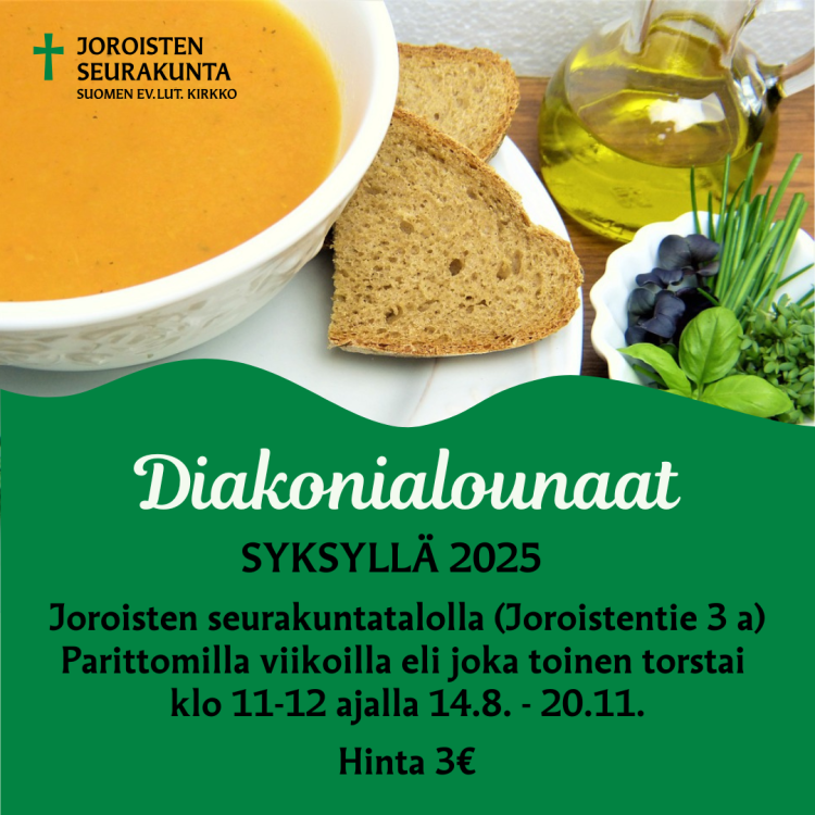 Diakonialounas Diakonialounaiden mainos